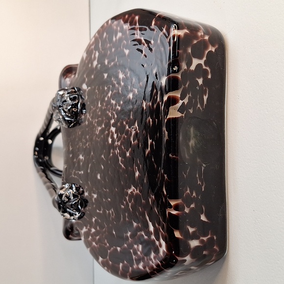 #AES Handblown Glass purse vase - Picture 6 of 8